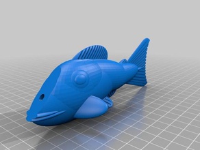 my customized fishing lure adjustable diving depth sport & outdoors 3d print model - Mito3D