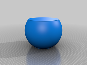 il mio personalizzato bocce sferiche - taglio particolare i contenitori su misura 3d print model - Mito3D