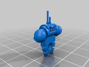 comunicação recon mochila brinquedos & games 3d print model - Mito3D