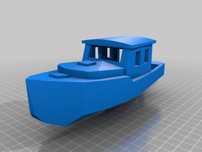 la barca 3d print model - Mito3D