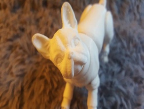 french bulldog bjd toy & game accessories animal figure god 3d print model - Mito3D