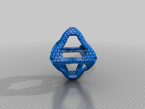 convexoctahedral12v 1 2 3 4 5 13 14 78 79 80 81 82 83 90 Mathe-Kunst konvex dome goedesic achtkantig sphere 3d print model - Mito3D
