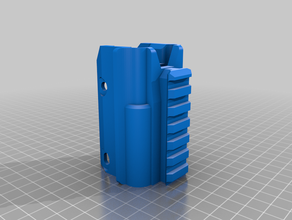pab v30 linear bearing pump grip mechanical toys 3d print model - Mito3D