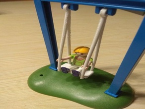 swing de piezas repuesto playmobil compatible juguetes y accesorios juego el 3d print model - Mito3D