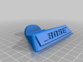 bose soundlink mini - suporte de mesa emblema a música 3d print model - Mito3D