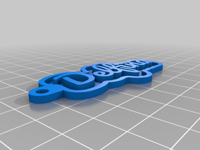 delfina keychains customized 3d print model - Mito3D