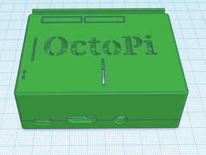raspberry pi 3b+ case ender 3 dual rail octoprint 3d printer accessories 3d print model - Mito3D
