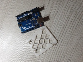 adruino uno titulaire de l'électronique arduino platine platinenhalter outil 3d print model - Mito3D