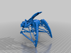 deathleaper104mmremix le creature tiranide tiranidi 3d print model - Mito3D
