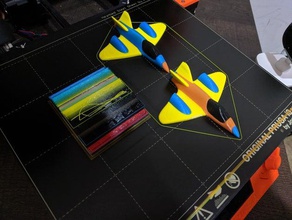 poco de avión multimaterial juguetes y accesorios juego 3d print model - Mito3D