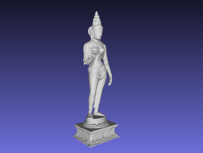 pavarti scans & replicas figurine goddess statue 3d print model - Mito3D