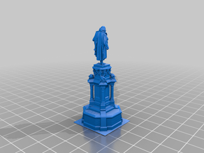 nicolaus copernicus monument sculptures statue 3d print model - Mito3D