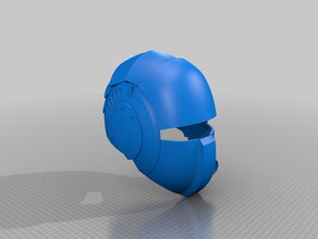 markom3d scifi capacete traje cosplay 3d print model - Mito3D