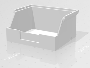mini caja de herramientas La impresión en 3d mano minibox apilable envase la herramienta 3d print model - Mito3D