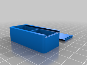 miniatura deposito del libro i contenitori su misura 3d print model - Mito3D