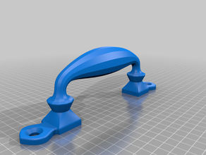 door handle model furniture 3d print model - Mito3D