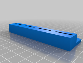 my customized structured media center device mounting bracket generator 3d print model - Mito3D