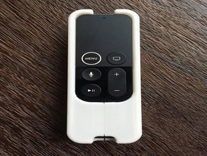 apple tv 4k remote casing 3d print model - Mito3D