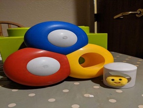 true rainbow kingdom wishes backpack costume children kids netflix six toy 3d print model - Mito3D