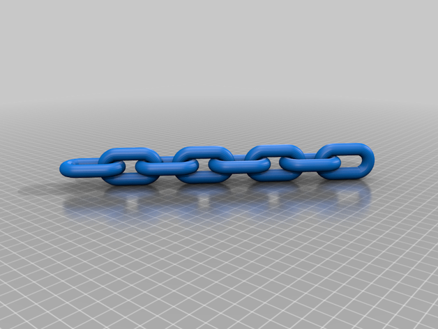 chain 3D print model - Mito3D