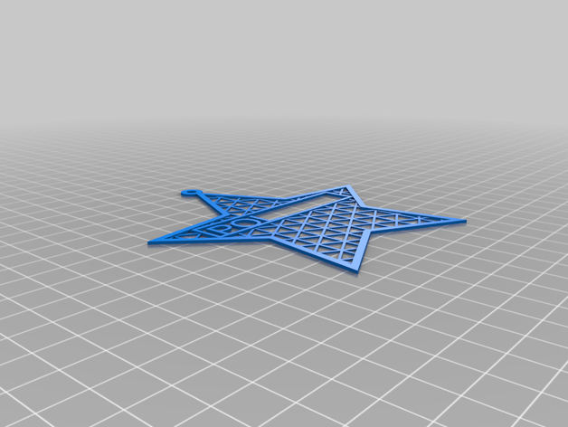estrella pol personnalisé 3D print model - Mito3D