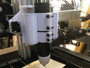 cnc plasma flotante z montaje de antorcha máquina herramientas 3d print model - Mito3D