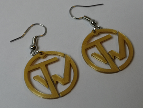 tai woffinden speedway earrings 108 earring jewellery jewelry tw108 woffy 3d print model - Mito3D