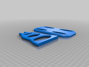 f3k supporto della coda giochi e giocattoli dlg 3d print model - Mito3D