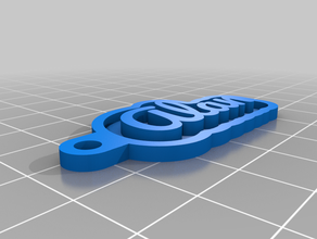 alan llaveros personalizado 3d print model - Mito3D