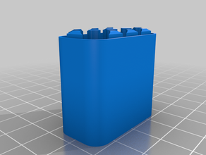 aaaa case bottom v3 containers customized 3d print model - Mito3D
