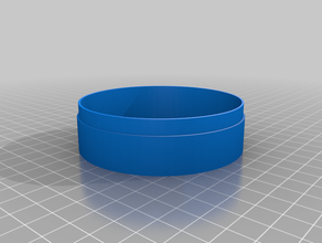 caja redonda naipes accesorios 3d print model - Mito3D