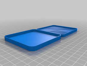 square primer flip tray sport & outdoors reloading shooting 3d print model - Mito3D