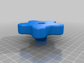 rip fence knob replacement parts customized 3d print model - Mito3D
