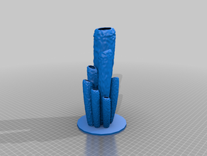 sponge customable diy aquarium 3d print model - Mito3D