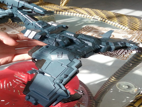 eve online spacecraft model scorpion battleship 3d print model - Mito3D