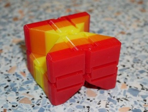 schneiden kobayashi fidget cube infinity parametric kundengebundene fidget-cube - Spielzeug 3d print model - Mito3D