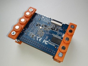 laranja pi um ímã de montagem paramétrico eletrônica 3d print model - Mito3D