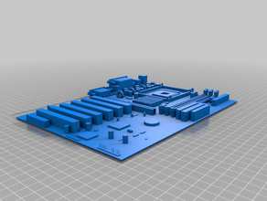 motherboard Modell Modelle 3d print model - Mito3D