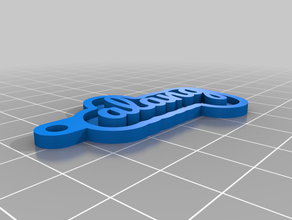 alang Anahtarlık özelleştirilmiş 3d print model - Mito3D