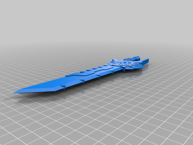 grimlock ' s Schwert Spielzeug & game Zubehör 3D print model - Mito3D