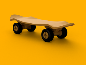 fingerboard ii toys & games skateboard skateboarding toy 3d print model - Mito3D