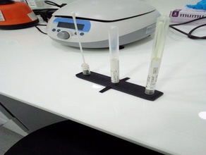 esfregaço vara secador de rack as ferramentas 3d print model - Mito3D