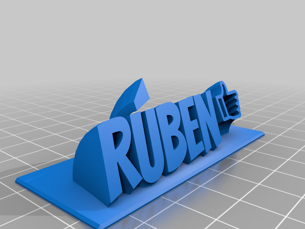 ruben office su misura 3D print model - Mito3D