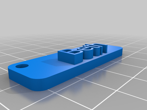 il mio personalizzato beth tag segni e loghi su misura 3d print model - Mito3D