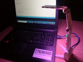 rgb arduino lamba diy klip led ışık ultimaker 3d print model - Mito3D