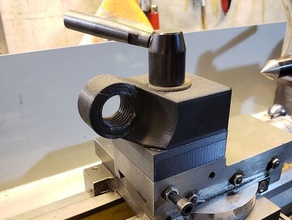 dremel lathe adaptor machine tools 3d print model - Mito3D