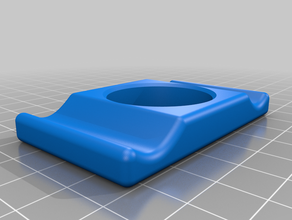 Bir kase monoject şırınga flanş besleme 3d print model - Mito3D