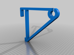 customisable hanging hook organization 3d print model - Mito3D