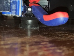 sorbothane disc foot mounts ender 3 3d printer accessories 40mm feet rubber vibration dampers 3d print model - Mito3D