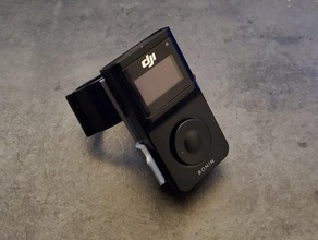 ronin m pollice controller piastra di montaggio la fotocamera gimble il monte sostituzione clip parte ricambio 3d print model - Mito3D